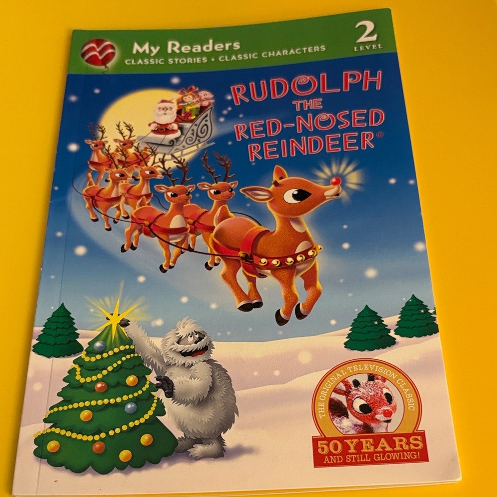 5/$5 Rudolph the Red-Nosed Reindeer Kids Book